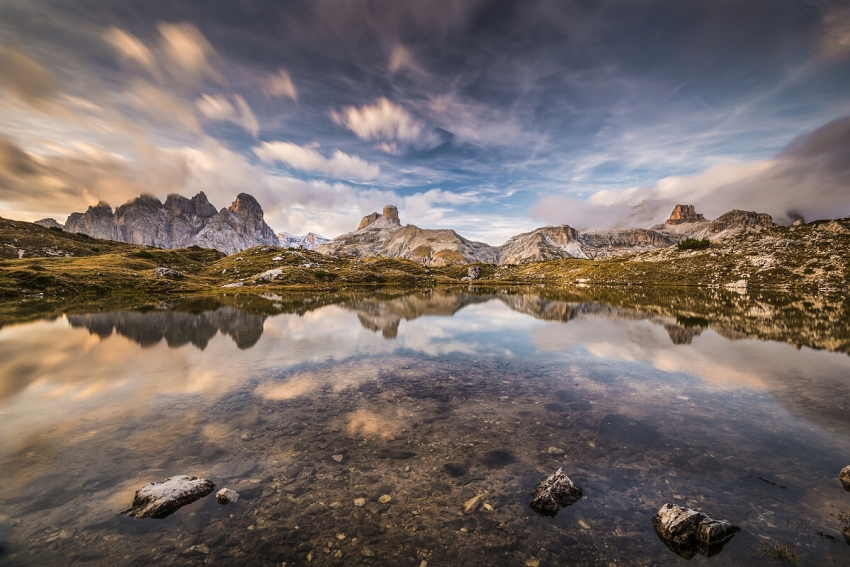 Jezera pod Tre Cime