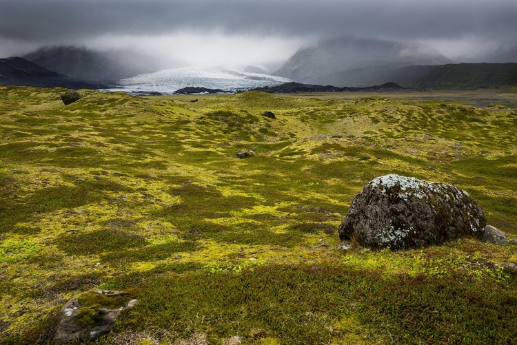 okolí Fjallsárlónu