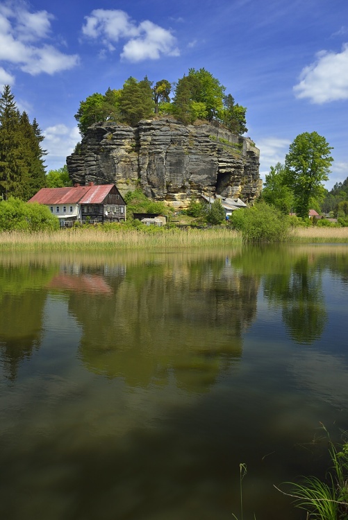 skalní hrad Sloup